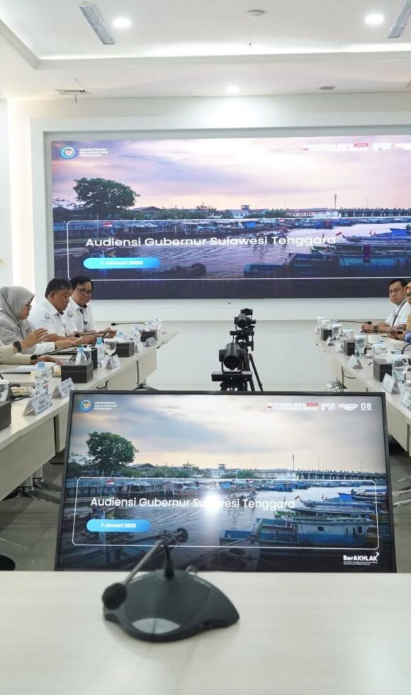 Gubernur Paparkan Potensi Maritim Sultra dalam Audiensi dengan KKP