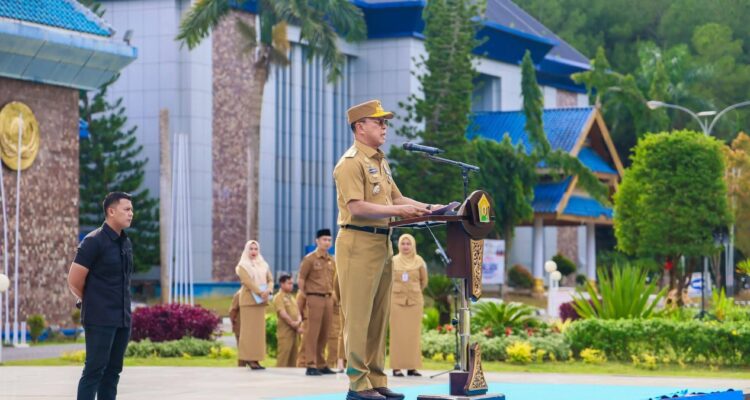 Gubernur Sultra Tekankan Efisiensi Anggaran dan Disiplin Aparatur