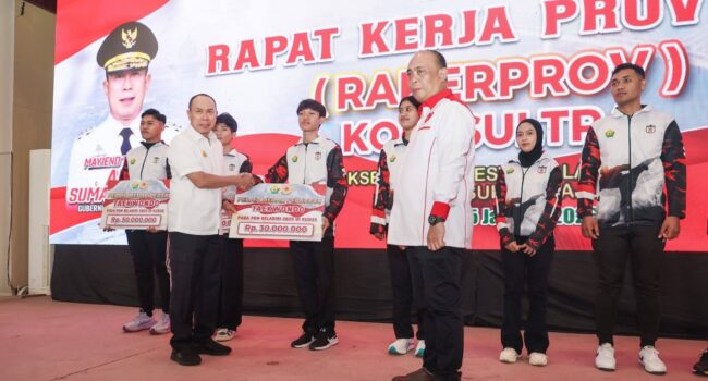 Gubernur Sultra Tekankan Pembinaan dan Pemeliharaan Atlet Berprestasi