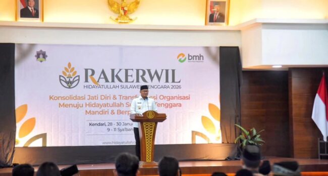 Wakil Wali Kota Kendari Buka Rakewil Hidayatullah Sultra 2026