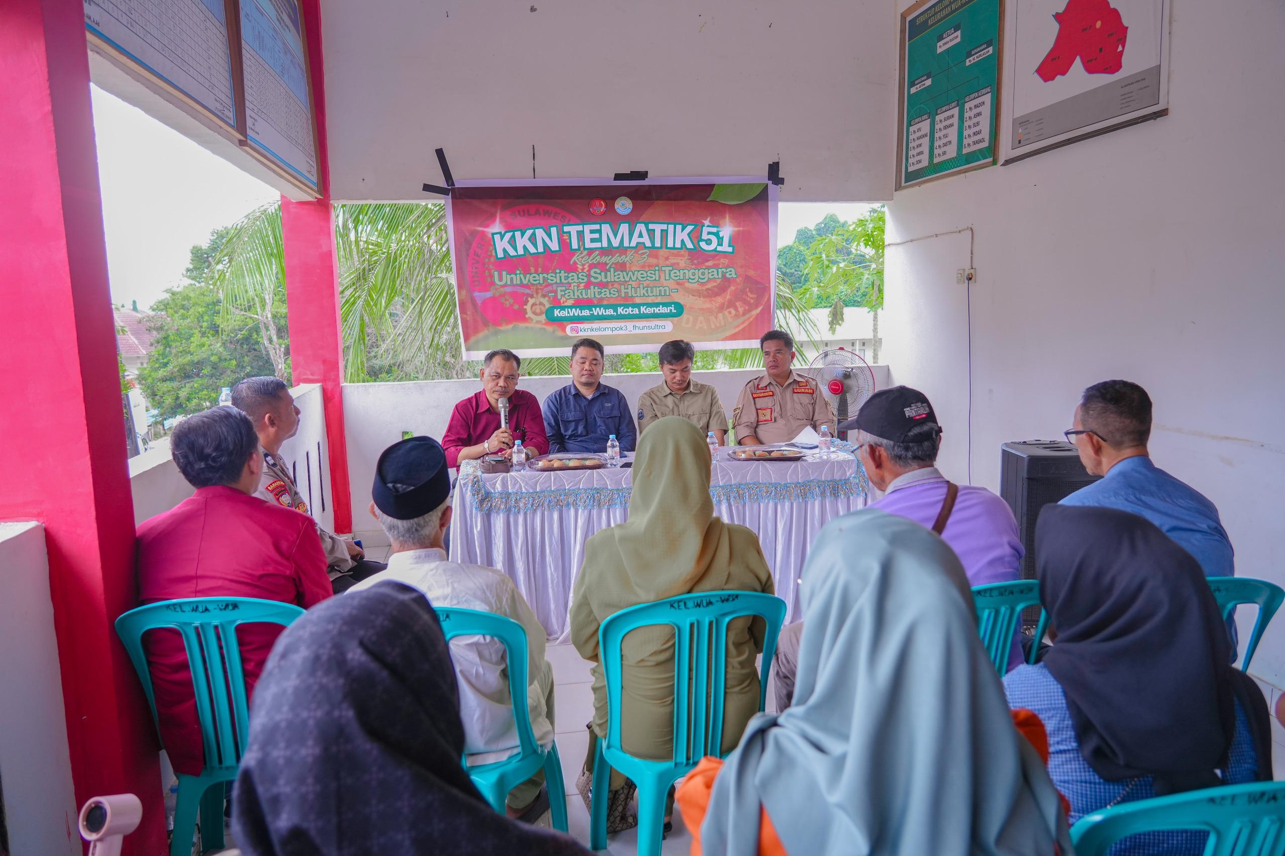 Menanam Patok Kepastian, Merawat Harapan di Wua-Wua: Catatan KKN FH Unsultra