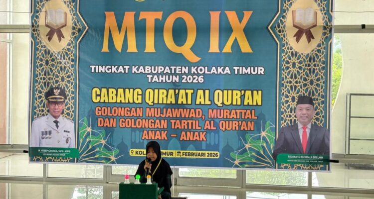 Ratusan Qari dan Hafidz Ramaikan MTQ IX Kolaka Timur 2026 di Tirawuta