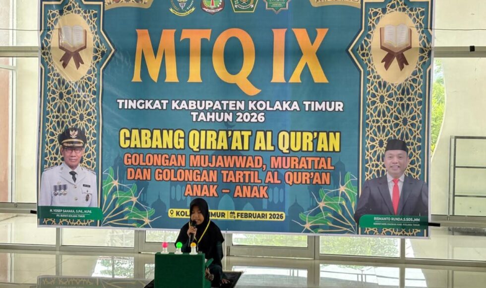 Ratusan Qari dan Hafidz Ramaikan MTQ IX Kolaka Timur 2026 di Tirawuta