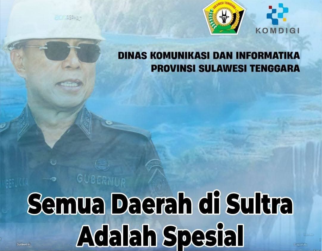 Tegaskan Tak Ada Pilih Kasih, Plt Kadis Kominfo Sultra, Semua Daerah Spesial!