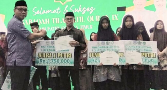 Lambandia Juara Umum, MTQ ke-IX Kabupaten Kolaka Timur Resmi Ditutup