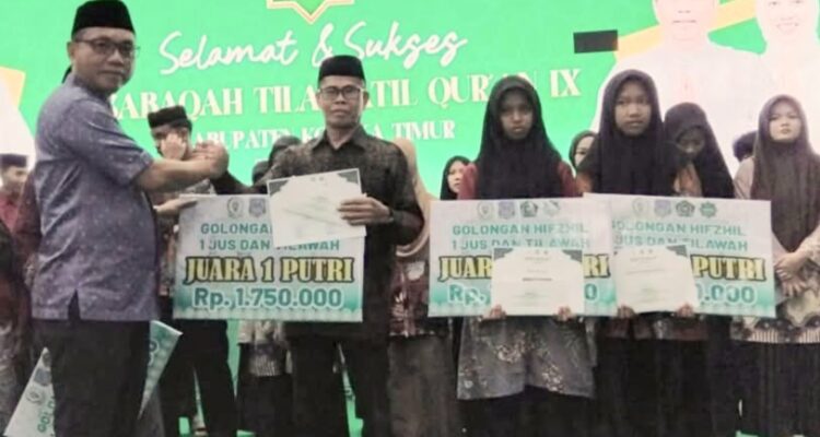 Lambandia Juara Umum, MTQ ke-IX Kabupaten Kolaka Timur Resmi Ditutup