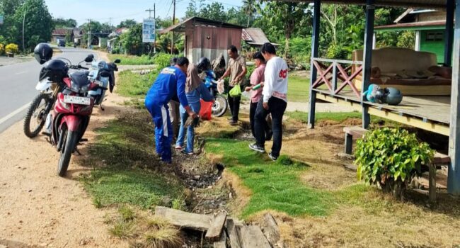 Tindak Lanjut Instruksi Presiden, Satgas Gerakan ASRI Kolaka Timur Gelar Kerja Bakti Serentak
