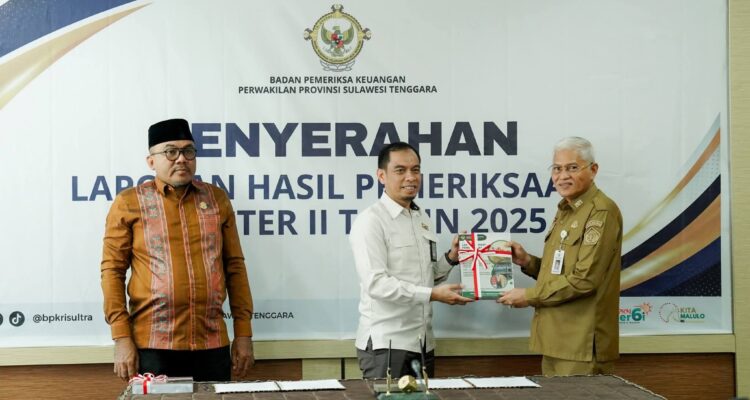 Gubernur Sultra Apresiasi Laporan Hasil Pemeriksaan Kinerja Pemerintah Daerah