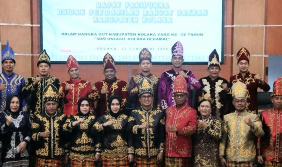 DPRD Gelar Rapat Paripurna HUT ke 66 Kabupaten Kolaka