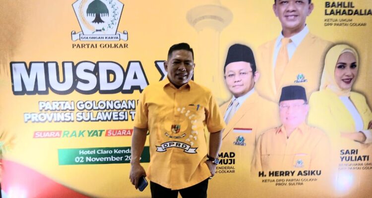 AMS Dorong Ismail Nushar Pimpin Golkar Kolaka di Musda