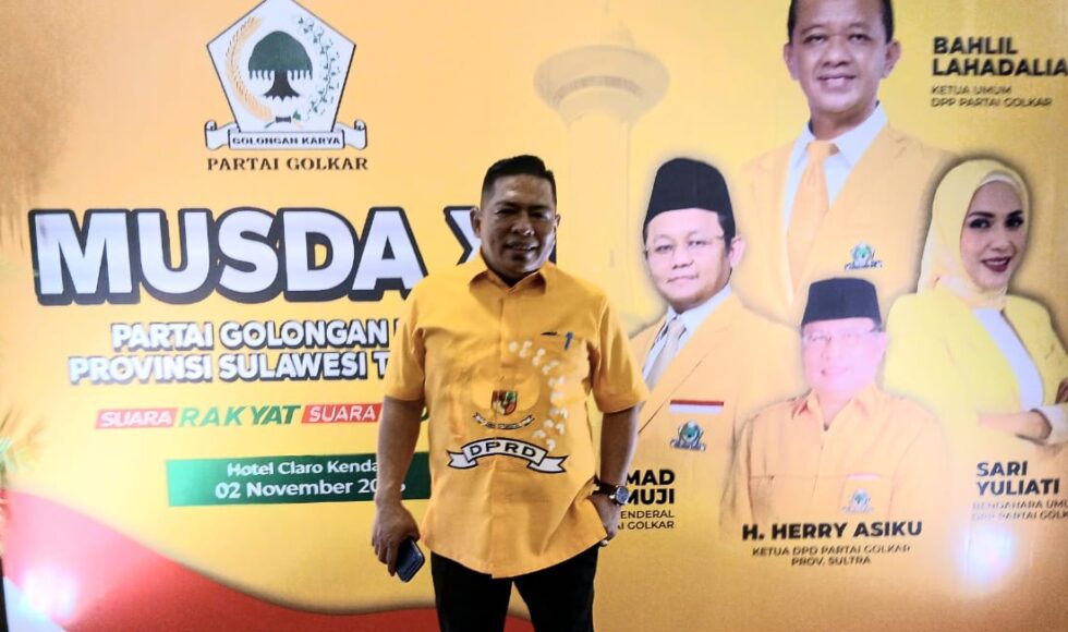 AMS Dorong Ismail Nushar Pimpin Golkar Kolaka di Musda