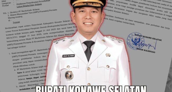 Ketika Kebijakan Bupati Konsel Menjadi "Lampu Hijau" Penindasan Rakyat