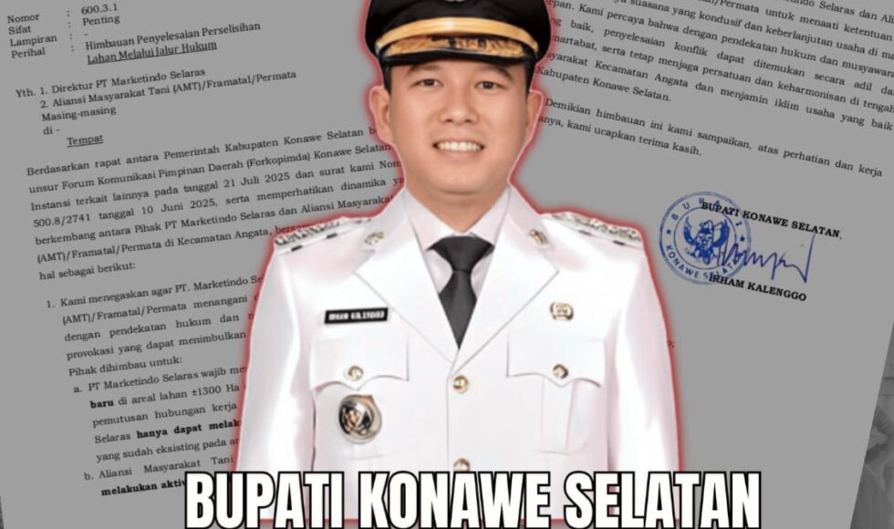 Ketika Kebijakan Bupati Konsel Menjadi "Lampu Hijau" Penindasan Rakyat