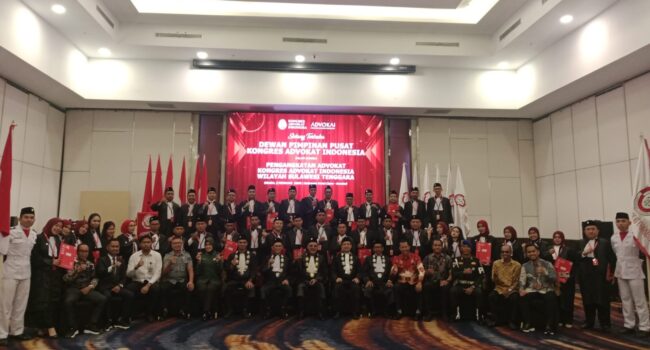 DPD Kongres Advokat Sultra Terbaik se Indonesia