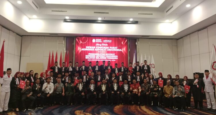 DPD Kongres Advokat Sultra Terbaik se Indonesia