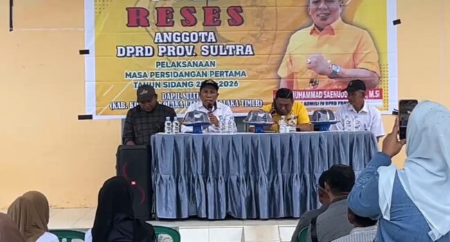 Reses di Kolaka, Andi Muh. Saenuddin Tekankan Peran Pasar dalam Ketahanan Pangan Nasional