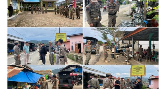Tertibkan Estetika Kota, Pemkab Bombana Sosialisasi Larangan Pasar Ilegal di Rumbia Tengah