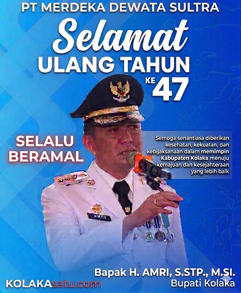 Iklan HUT Bupati Kolaka