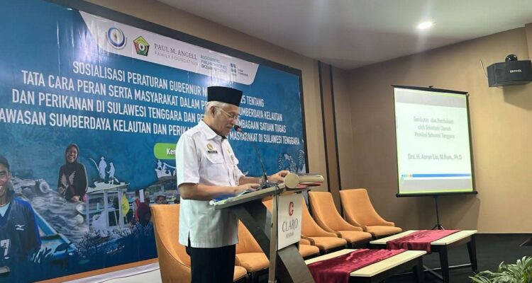 Wakili Gubernur, Sekda Resmi Buka Sosialisasi Pergub Kelautan