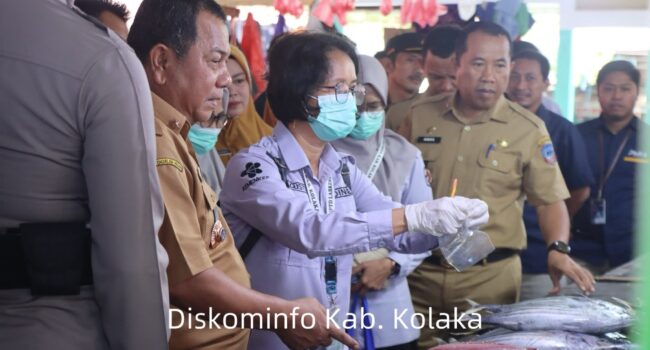 Pemkab Kolaka Lakukan Sidak Pasar Jelang Idul Fitri