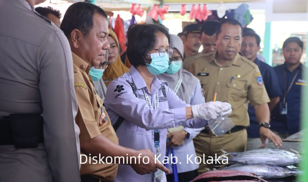 Pemkab Kolaka Lakukan Sidak Pasar Jelang Idul Fitri