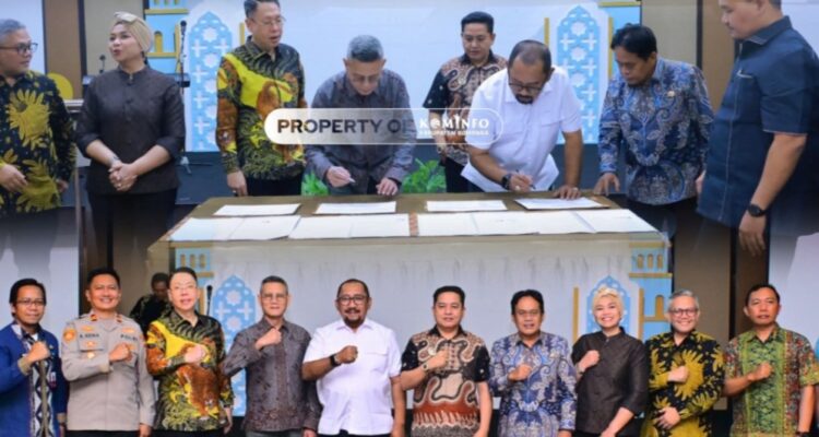 Rapat Penandatanganan Addendum MoU Hibah Aset PT. BMR kepada Pemkab Bombana