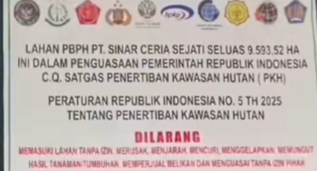 Satgas PKH Bersama Kejati dan Kodim 1412 Kembali Beraksi di Kolaka. Foto: SC