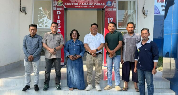 DPRD Sultra Tinjau Pembangunan Fasilitas KCD Pendidikan Kolaka